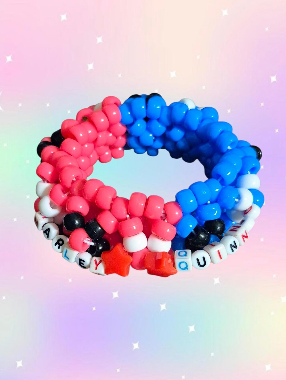 Harley Quinn Kandi Cuff